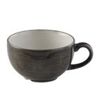 FS898 Stonecast Patina Cappuccino Cup Iron Black 227ml (Pack of 12)