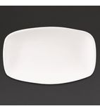 X Squared DW345 Oblong Plates White 121 x 200mm (Pack of 12)