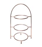 DE897 Copper Plate Stand for 3x 270mm Plates