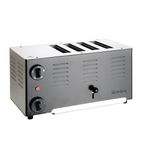 Image of Regent  CH174 4 Slice Quartz Grey Toaster With 2 x Additional Elements