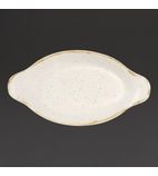 Image of DS490 Oval Eared Dishes Barley White 232mm (Pack of 6)