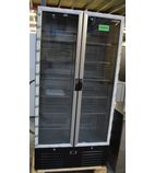 ZXS20 425 Ltr Double Door Upright Bottle Cooler - Graded