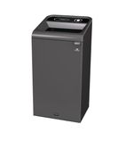CX970 Configure Recycling Bin with Landfill Label Black 87Ltr