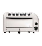 60146 6 Slice Vario White Toaster