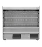 Gem R180-WCS 1856mm Wide White Multideck Display Fridge With Security Shutter