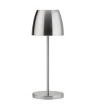 Montserrat FU987 LED Cordless Table Lamp Brushed Silver 300mm (Pack of 6)