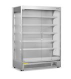 Image of BTD130HGDA 1315mm Wide Stainless Steel Multideck Display Fridge With Glass Doors
