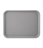 Image of DP217 Polypropylene Fast Food Tray Grey 345mm