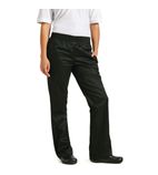 B223-XL Womens Basic Baggy Chefs Trousers Black XL