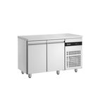 SL99-HC Heavy Duty 225 Ltr 2 Door Stainless Steel Refrigerated Prep Counter