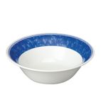 New Horizons W797 Marble Border Salad Bowls Blue 213mm (Pack of 12)