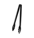 P925 Food Tongs Black 300mm