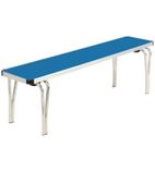 DM947 Contour Stacking Bench Blue 4ft