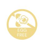 FD432 Removable Egg-Free Food Packaging Labels (Pack of 1000)