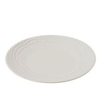 Arborescence Round Plate Ivory 265mm - DK606