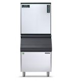 NW1007 + FOL-600-42 Automatic Modular Cube Ice Machine With 258KG Storage Bin (485kg/24hrs)