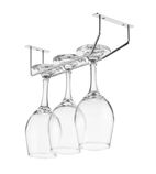 Image of FD986 Wine Glass Rack Chrome 255mm