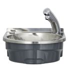 BaSix BSX-400-NT Hand Wash Station With Battery Operated Hands-Free Mechanical Operation