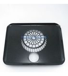 004595/51 Enamel Fan Baffle for Turbofan Cooking Equipment