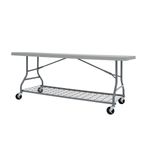 Mobile Buffet Table 1833mm Grey
