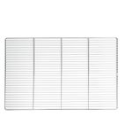 CX529 Chrome Flat Grid - 600 x 400mm