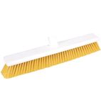 DN834 Hygiene Broom Soft Bristle Yellow 18"