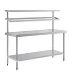 Image of CB909 1800w x 600d mm Stainless Steel Chefs Prep Station