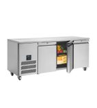 Jade MJC3-SA 545 Ltr 3 Door Stainless Steel Refrigerated Meat Prep Counter