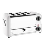 CH182 Esprit 4 Slice White Toaster White With Elements & Sandwich Cage