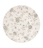 Vintage Prints DA665 Rose Chintz Profile Plates Grey 276mm (Pack of 6)