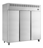 Image of CAR1390 Medium Duty 1390 Ltr Upright Triple Door Stainless Steel Fridge