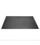 Image of DP206 Rubber Anti Fatigue Anti Slip Floor Safety Mat Black 1500 x 900mm