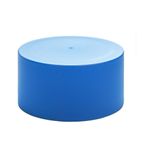 CF349BL Blue screw fit cap for copolyester water bottle