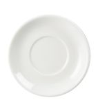 Whiteware CB472 Stacking Espresso Saucer Fits cup CB471 (Pack of 12)