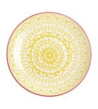 DR779 Fresca Plates Yellow 268mm