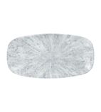 FD894 Stone Oblong Plates Pearl Grey 298x152mm (Pack of 12)