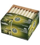 P999 Bistro Candles Ivory 7" (Pack of 45)