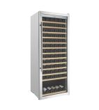 G-Series GM888 330 Ltr Undercounter Single Glass Door Stainless Steel Single Zone Wine Cooler