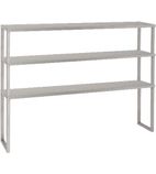 SHELF3T11300-AMBIENT 1100mm Ambient Triple Tier Stainless Steel Chefs Rack