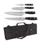 S704 4 Piece Knife Set and Case