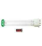 Image of HyGenikx HGX-20-S Replacement Lamp & Battery Kit. Includes replacement LAMP (type GREEN) and backup BATTERY for use in 20m2 GENERAL areas