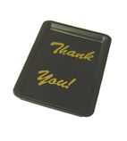 Image of CZ493 Thank You Tip Tray Black