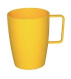CE286 Polycarbonate Handled Beakers Yellow 284ml (Pack of 12)