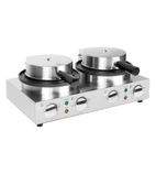 Image of CJ533 Double Round Belgian Waffle Maker