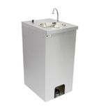 MWBT Heated Electric Single Bowl Mobile Hand Wash Basin