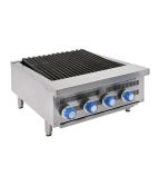 CIRB-24/N 610mm Wide Natural Gas Countertop Radiant Chargrill