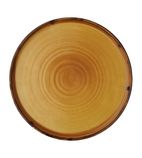 FX155 Harvest Walled Plates Mustard 260mm (Pack of 6)