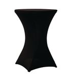 DW829 Cocktail80 Table Stretch Cover Black
