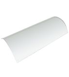 AK105 Top Curved Glass for CT394 Pizza / Saladette Prep Counter