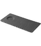 DP934 Basalt Tray with Cup Indent